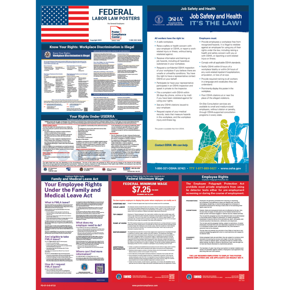 OSHA's Free Workplace Poster  Occupational Safety and Health Administration