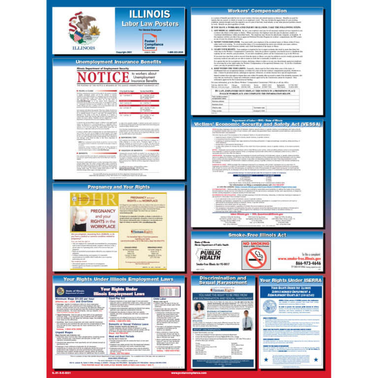 Illinois Labor Law Poster Poster Compliance Center