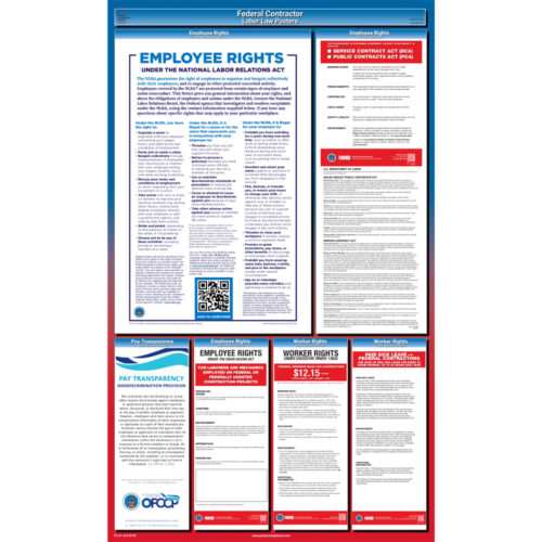 Federal Contractor Labor Law Poster