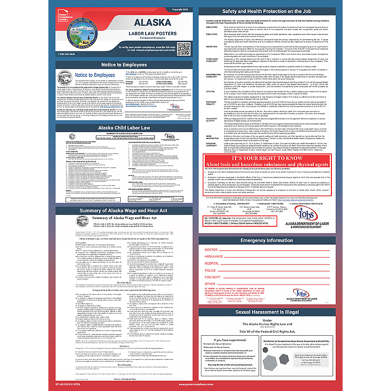 Alaska Labor Law Poster