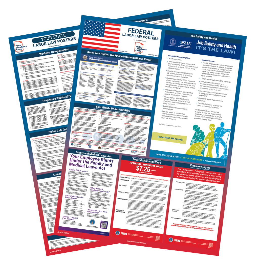 Poster Guard Our Most Popular Posters | Poster Compliance Center