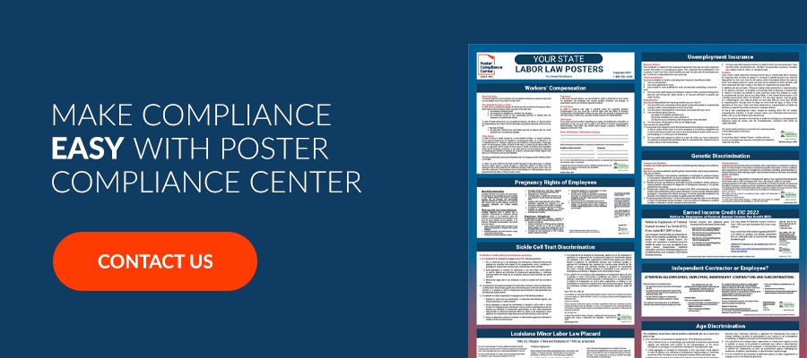Make Compliance Easy With Poster Compliance Center
