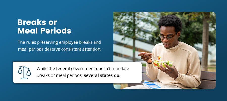 Breaks/Meal Periods