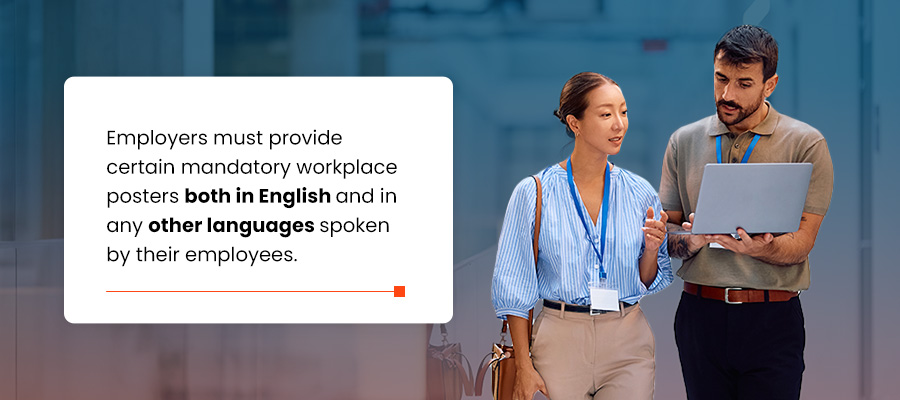 Poster Language Requirements
