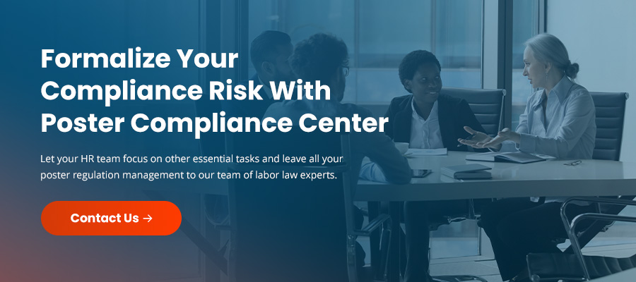 Formalize Your Compliance Risk With Poster Compliance Center