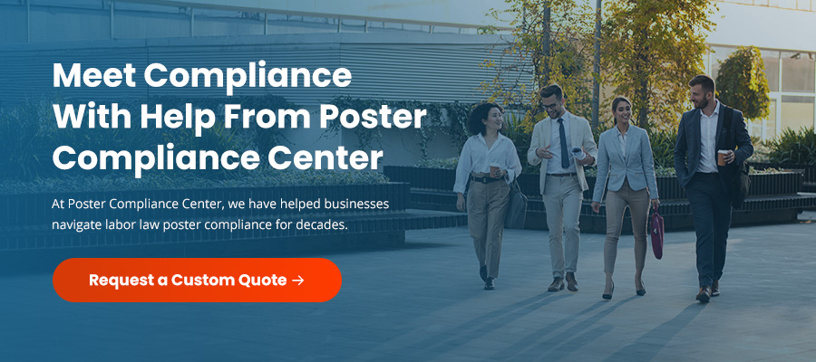 Meet Compliance With Help From Poster Compliance Center