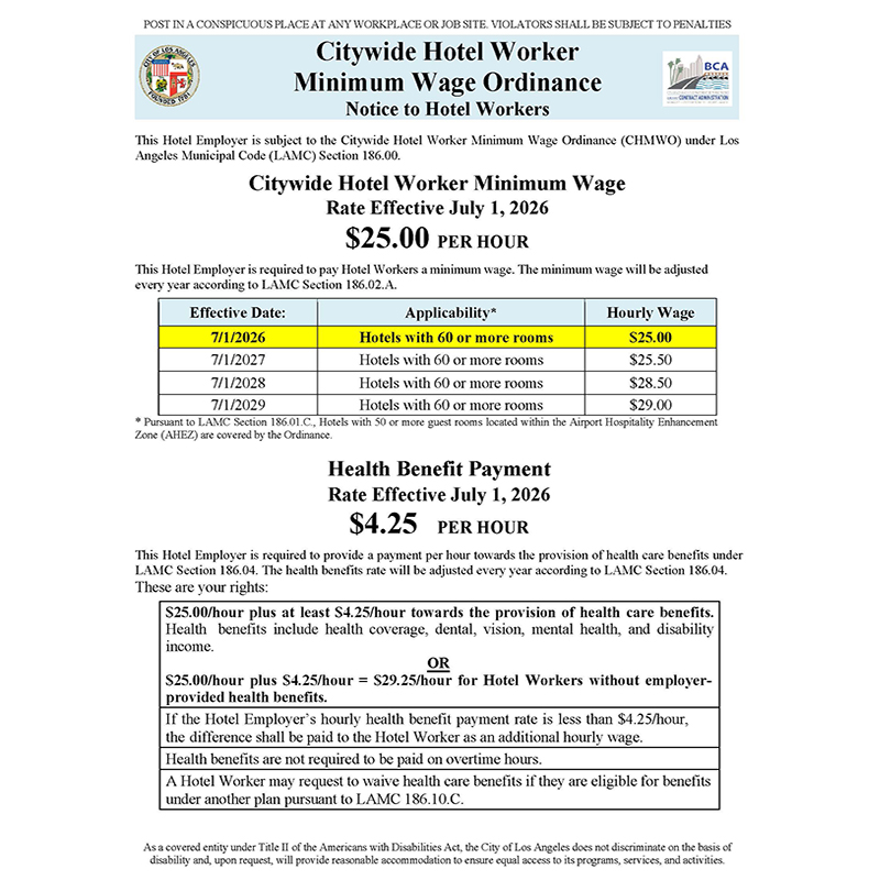 LA-Hotel-Worker-Min-Wage-Free-Specialty-Poster