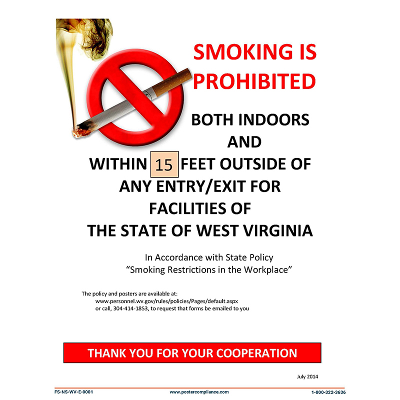 West-Virginia-No-Smoking-Free-Specialty-Poster